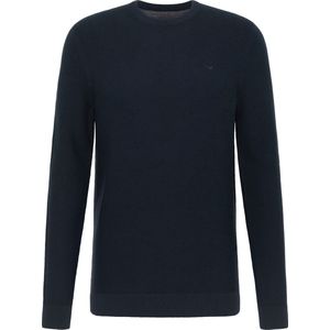 Mustang - ELLIOT - Heren Trui - Blauw - Regular Fit - Ronde Hals