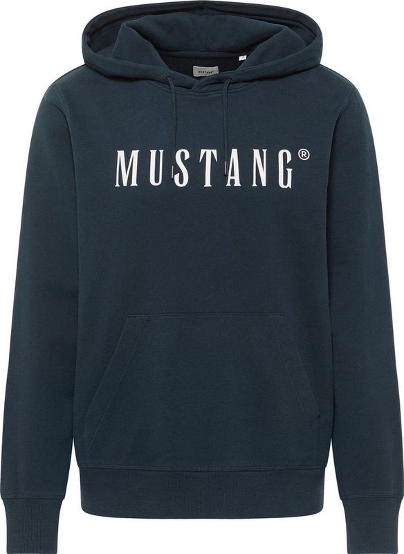 Mustang - BRONSON - Sweatshirt - Blauw - Regular Fit
