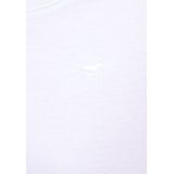 Mustang Dames Longsleeve regular fit Wit L Ronde Hals Volwassenen