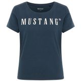 Mustang Damen T-Shirt T-Shirt dunkelblau