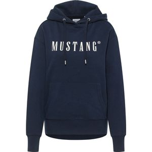Mustang - Normale Dameshoodie - Verschillende Kleuren - Katoen - Capuchon