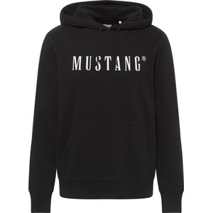Mustang - BRONSON - Sweatshirt - Zwart - Regular Fit