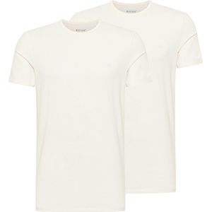 Mustang - T-shirt - Korte Mouwen - Zwart - Katoen