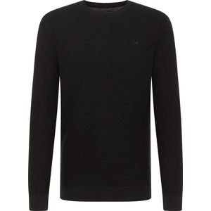 Mustang - ELLIOT - Heren Trui - Zwart - Regular Fit - Ronde Hals