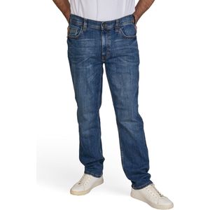 Mustang - Washington - Heren Jeans - Blauw - Regular/Straight Fit