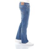 Mustang - Oregon - Bootcut Jeans - Blauw - Volwassenen Denim Jeansbroek