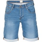 Mustang - Chicago - Korte Jeans - Blauw - Regular Fit
