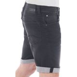 Mustang - Chicago - Korte Jeans Broek - Grijs - Regular Fit