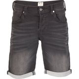 Mustang - Chicago - Korte Jeans Broek - Grijs - Regular Fit