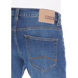 Mustang - Oregon - Bootcut Jeans - Blauw - Volwassenen Denim Jeansbroek