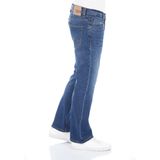 Mustang - Oregon - Bootcut Jeans - Blauw - Volwassenen Denim Jeansbroek