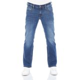Mustang - Oregon - Bootcut Jeans - Blauw - Volwassenen Denim Jeansbroek