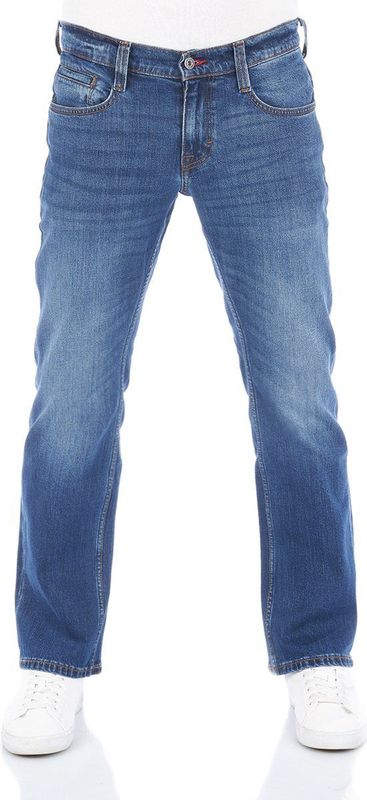 Mustang - Oregon - Bootcut Jeans - Blauw - Volwassenen Denim Jeansbroek