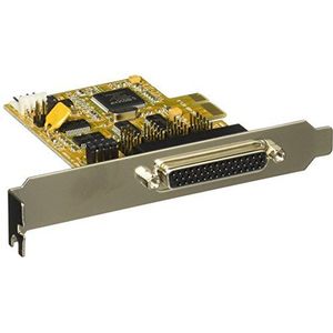StarTech.com PEX4S553S 4-poorts PCI Express (PCIe) RS232 seriële kaart met stroomuitgang en ESD-bescherming, multiport seriële kaart, 921.6 Kbps Baud