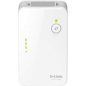 D-Link DAP-1620 AC1300 Wi-Fi Range Extender (tot 1200 Mbit/s, met WPS-knop),Wit