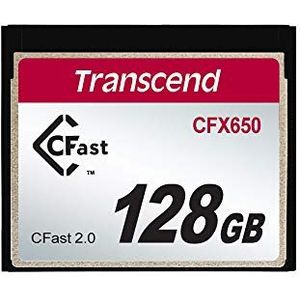 Transcend 128 GB CFast 2.0 Class 10 -TS128GCFX650 geheugenkaart