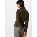 Leren Jas - Groen - 100% Leer - Aansluitend - Lange Mouwen