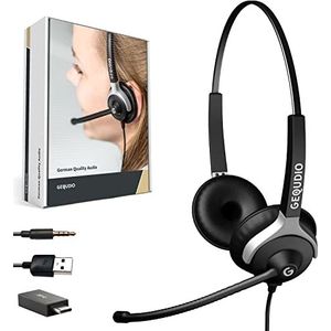 GEQUDIO USB-headset 2 luidspreker