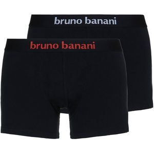 Bruno Banani Shorts Flowing Boxer, zwart (zwart/wit/zwart/rood 1936), XXL (1 paar), heren, Zwart (zwart/wit // zwart/rood 1936)