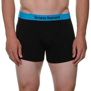 Bruno Banani - Shorts - Zwart - Katoen