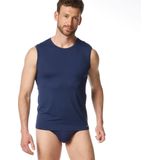 Bruno Banani - CHECK LINE 2.0 - Tanktop - Marine Ruit