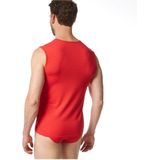 Bruno Banani - CHECK LINE 2.0 - Tanktop - Rood marine