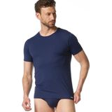 bruno banani Herenonderhemd, blauw (Marine Karo 542), S