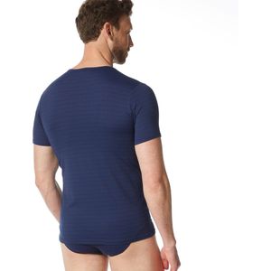 bruno banani Herenonderhemd, blauw (Marine Karo 542), S