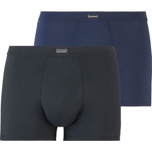 Bruno Banani - Micro Simply - Boxershorts - Blauw - Katoen - Dubbele Verpakking
