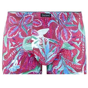 Bruno Banani Funky Forest Boxershorts voor heren, Print roze/groen