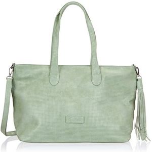 Fritzi aus Preußen Schoudertas Vintage Jordy Shopper Lime Mintgroen
