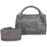 Fritzi aus Preußen Handtas Schoudertas Chunk02 Vintage Crossbody Bag Anthra Grijs