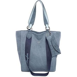 Fritzi aus Preussen Izzy02 boodschappentas 32 cm, Canvas denim, Einheitsgröße, Modern