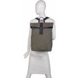 Fritzi aus Preußen Rugzak Canvas Izzy03 Backpack Olive Olijfgroen