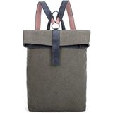 Fritzi aus Preußen Rugzak Canvas Izzy03 Backpack Olive Olijfgroen