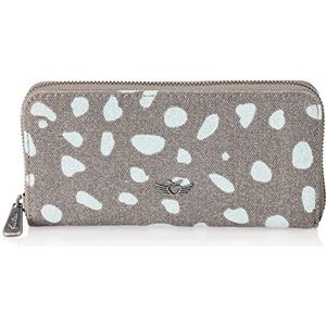 Fritzi aus Preussen Dames Nicole Canvas Spotty Lime reis-accessoire-portemonnee, één maat, spotty lime, One Size