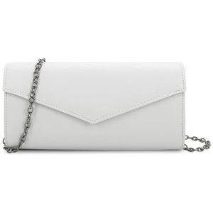 Buffalo Secco Muse White Clutch voor dames, wit