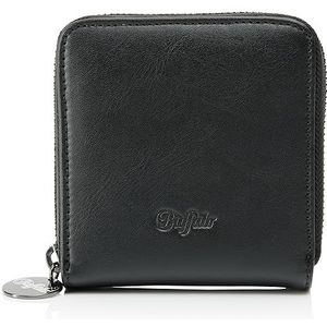 Buffalo Dames Boxy Wallet Muse Black Travel Accessoires Portemonnee, One Size, zwart, One Size