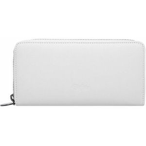 Buffalo Dames Long Wallet Muse White Travel Accessoires Portemonnee, One Size, wit, One Size