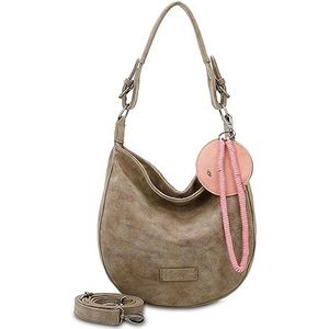 Fritzi aus Preußen Fritzi Hobo Vintage Schoudertas 33 cm old wood