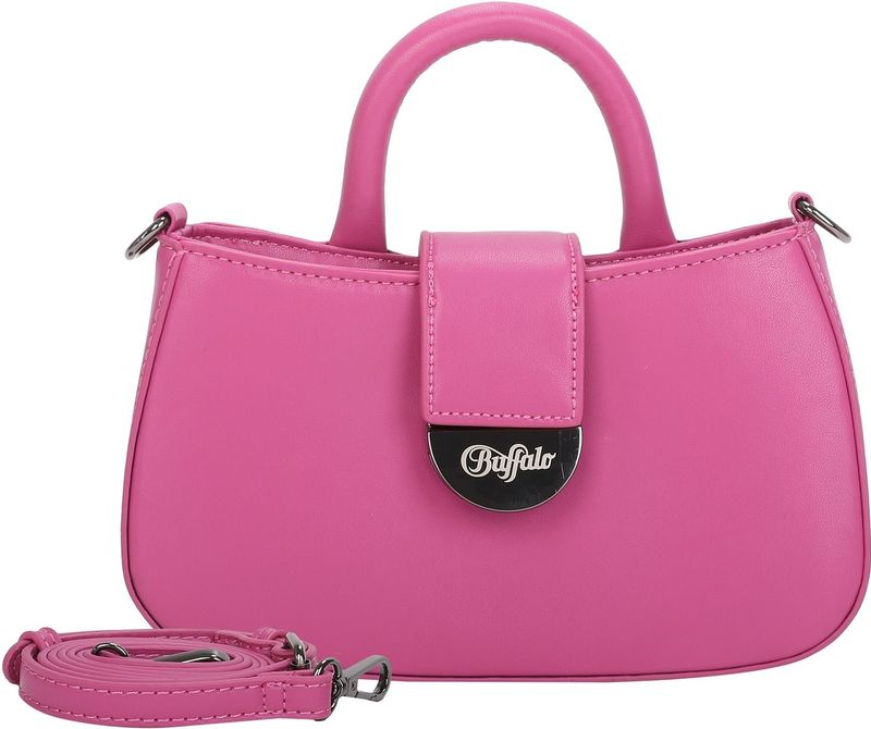 BUFFALO Handtas Schoudertas Muse Curve Crossbody Bag Pink Berry (rood)paars