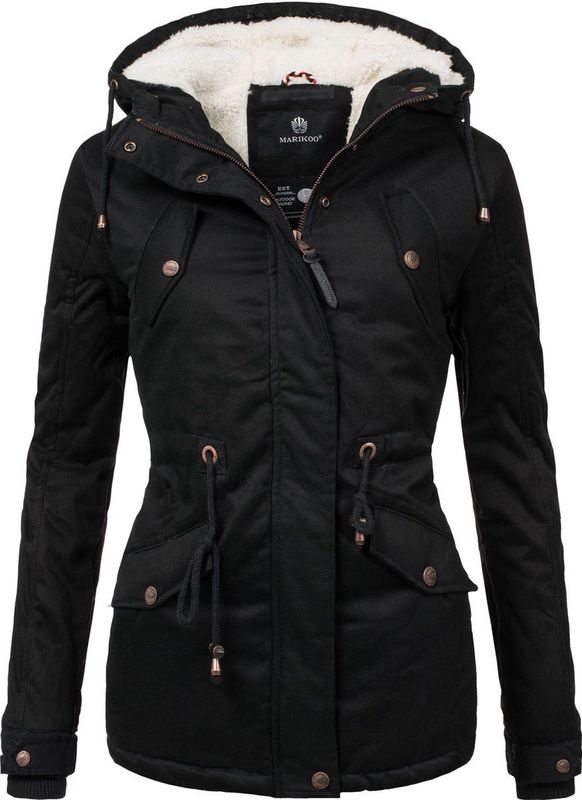 Marikoo - Manolya - Winterjas - Katoen - Met Teddyvoering