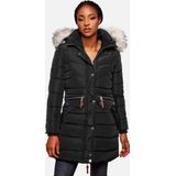 Winterjas - Warm - Imitatiebont - Veganistisch - Gewatteerd