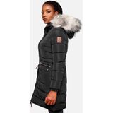 Winterjas - Warm - Imitatiebont - Veganistisch - Gewatteerd