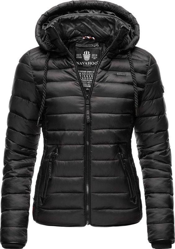 Navahoo - Lulana - Gewatteerde Jas - Licht - Afneembare Capuchon