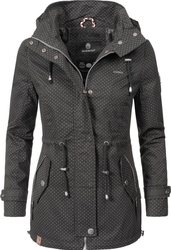 Marikoo - Tussenjas - Licht - Dames - Afneembare Capuchon