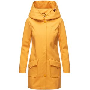 MARIKOO Damen Outdoor Winter Softshelljacke Regenjacke mit großer Kapuze Mayleen