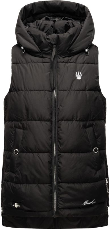 MARIKOO Damen Steppweste Bodywarmer mit Kapuze Zarinaa
