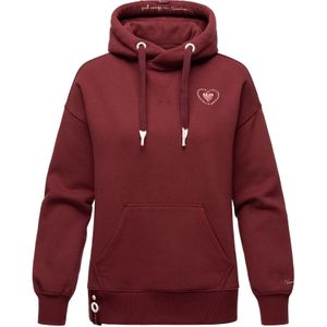 NAVAHOO Damen Kapuzensweatshirt Stylischer Damen Hoodie im Oversize-Look Goldfee