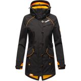 MARIKOO Damen Outdoor Softshell Jacke mit abnehmbarer Kapuze Soulinaa